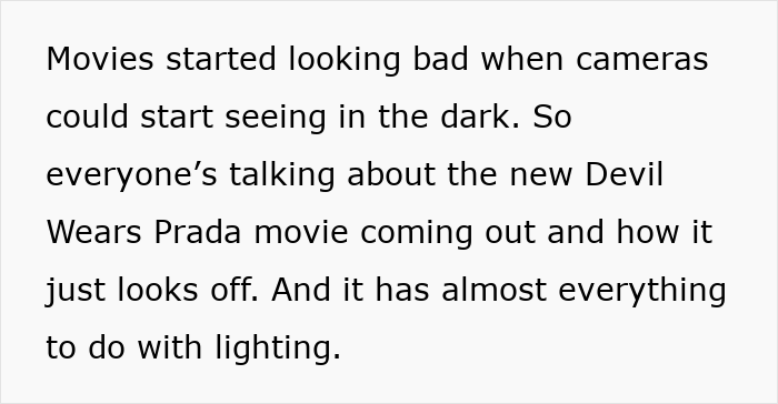 Video explaining why modern movies look ugly, focusing on millennial gray lighting and its impact on visuals.