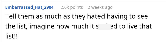 Teen giving father a reality check on his 50th birthday, highlighting the gift of having his eyes opened.