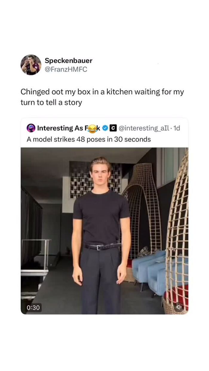 Screenshot of a Scottish Twitter post humorously describing waiting to tell a story, part of hilarious Scottish posts.