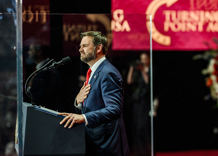 Body Language Experts Decode Erika Kirk And JD Vance's "Super-Intimate" Hug That Sparked Wild Theories