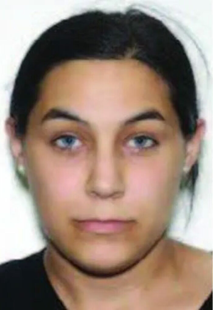 Mugshot of a young woman, related to a broken mother learning her fate after slaying young sons case. Mugshot of a young woman, related to a broken mother learning her fate after slaying young sons case.