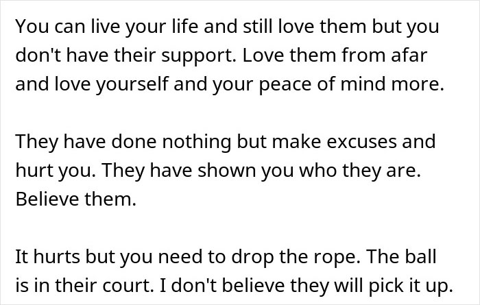 Text emphasizing emotional struggle with entitled parents and challenges of dealing with an autistic brother&rsquo;s ignored behavior.