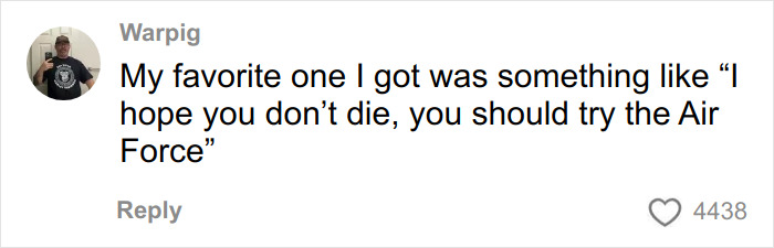 Comment from user Warpig sharing a hilarious and savage letter sent to U.S. soldiers from a kid about the Air Force.