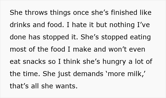 Alt text: Mom frustrated with how her kids act, describing behavior like spitting and refusing food, seeking advice on what to do next