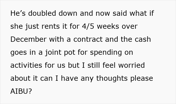 Text message discussing concerns about boyfriend's plans involving newly single friend and uneasy sleeping arrangements.