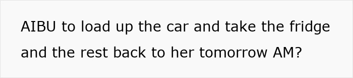 Woman discusses gifting broken stuff to friend, sparking disagreement over being green and eco-friendly habits.