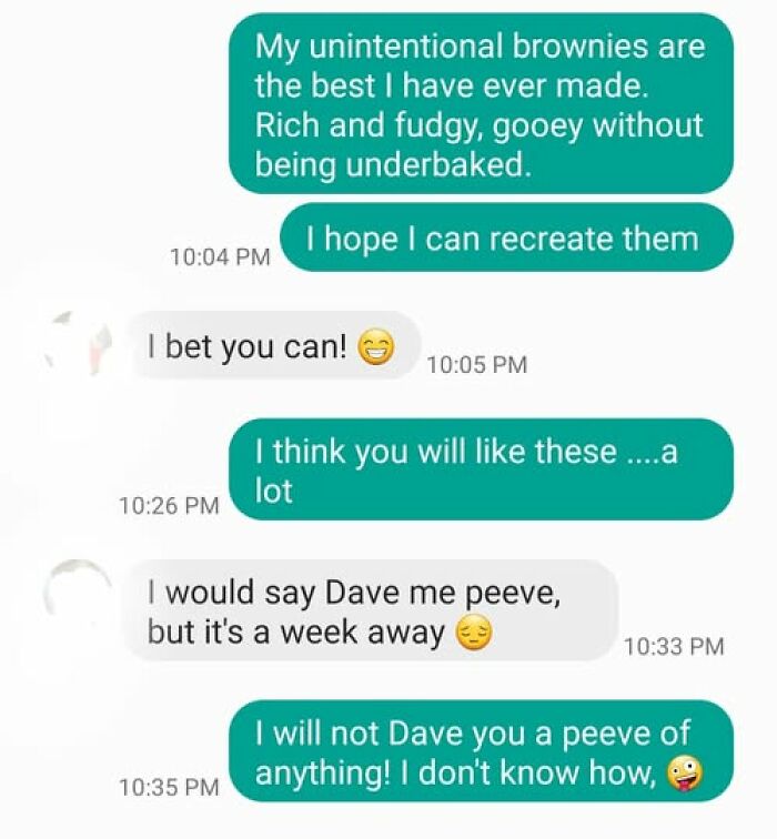 Text message conversation showing autocorrect errors causing humorous misunderstandings in funny autocorrect fails.
