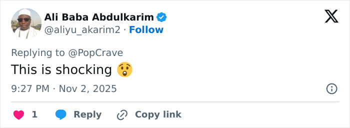 Screenshot of a tweet reacting to Millie Bobby Brown reportedly accusing David Harbour of bullying on the set of Stranger Things.