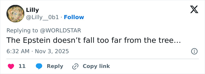 Screenshot of a tweet discussing Gracie Bon revealing what she saw at Drake&rsquo;s party that ended everything.