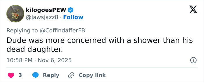 Screenshot of a Twitter reply highlighting concern over adult videos while a toddler was left in a hot car.