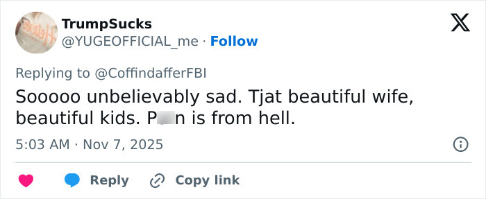 Tweet expressing sadness about a tragic incident involving a dad leaving his child in a hot car while watching adult videos.