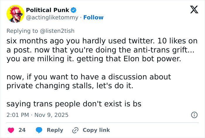 People Have Had It With Lesbian Singer From Gold's Gym Viral Confrontation After Transphobic Rant