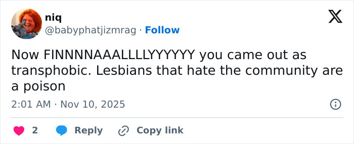 People Have Had It With Lesbian Singer From Gold's Gym Viral Confrontation After Transphobic Rant