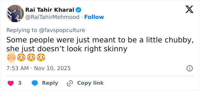 Screenshot of a tweet showing fan reactions to Meghan Trainor&rsquo;s new look and the topic she lost her bass.