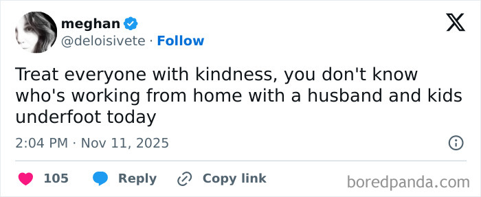 Screenshot of a funny tweet by a parent about working from home with kids, highlighting humor in quiet time moments.