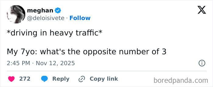 Screenshot of a funny tweet by a parent during quiet time, sharing humorous moments from parenting tweets.