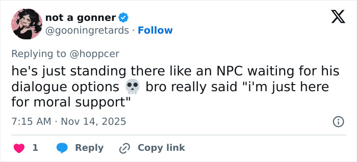 Tweet criticizing Jake Bongiovi as useless for not helping while Millie Bobby Brown protected their baby.