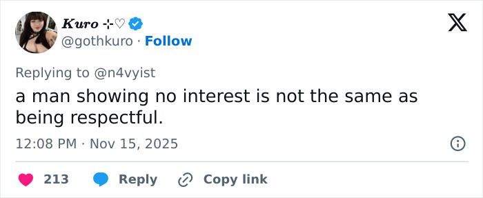 Tweet discussing respect and interest in the context of fans reacting to Millie Bobby Brown dating Jake Bongiovi.