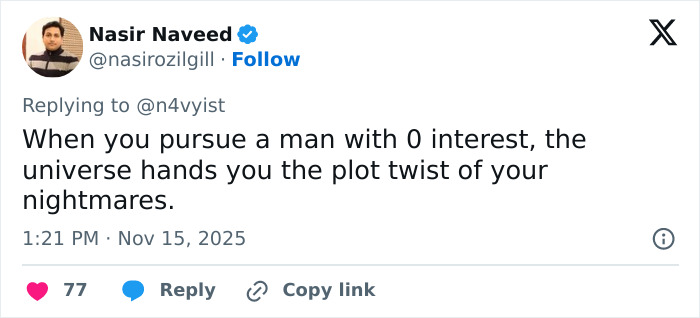 Tweet discussing plot twists and nightmares, reflecting fans' reactions to Millie Bobby Brown dating Jake Bongiovi.