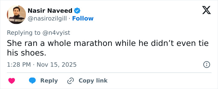 Screenshot of a tweet reacting to Millie Bobby Brown&rsquo;s story about how she started dating Jake Bongiovi.