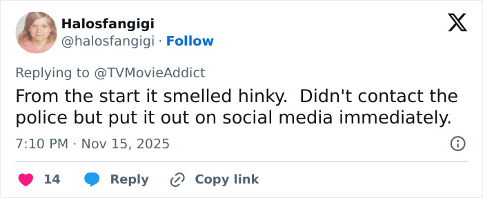 Tweet from a user commenting on a DoorDash driver arrested after recording and posting video of undressed customer. Tweet from a user commenting on a DoorDash driver arrested after recording and posting video of undressed customer.