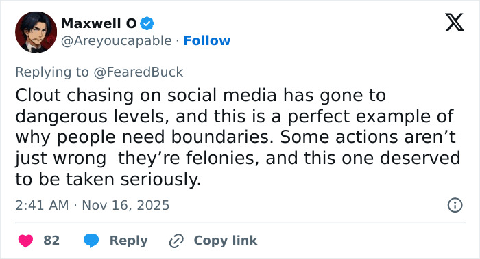 Screenshot of a social media post discussing the arrest of a DoorDash driver for recording an undressed customer. Screenshot of a social media post discussing the arrest of a DoorDash driver for recording an undressed customer.