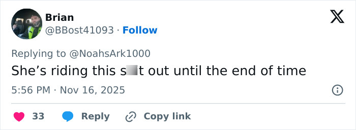 Tweet showing a user commenting on Erika Kirk&rsquo;s gestures while crying sparking wild conspiracy theories about acting style.