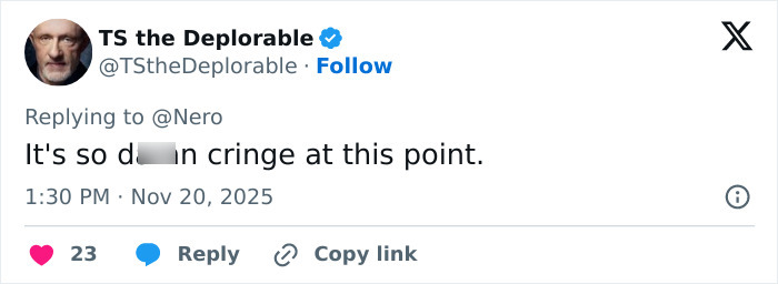 Screenshot of a critical tweet mentioning Meghan Markle in a discussion about recreating Princess Diana's photo controversy. Screenshot of a critical tweet mentioning Meghan Markle in a discussion about recreating Princess Diana's photo controversy.