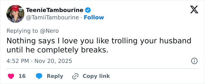 Tweet by TeenieTambourine criticizing Meghan Markle for recreating Princess Diana photo, labeled as creepiest person on earth. Tweet by TeenieTambourine criticizing Meghan Markle for recreating Princess Diana photo, labeled as creepiest person on earth.