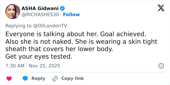 Tweet defending Jennifer Lopez's risqué performance at billionaire's wedding, addressing critics about her outfit details. Tweet defending Jennifer Lopez's risqué performance at billionaire's wedding, addressing critics about her outfit details.