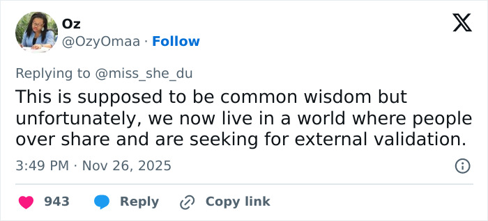 Screenshot of a tweet discussing why parents shouldn’t post about their children online, highlighting oversharing concerns. Screenshot of a tweet discussing why parents shouldn’t post about their children online, highlighting oversharing concerns.