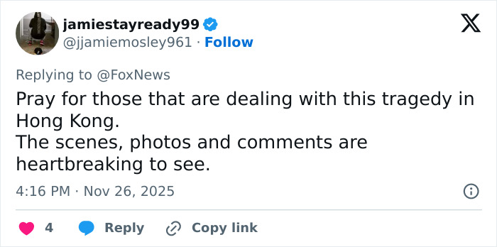 Horrifying Scene Caught On Video As Massive Fire Rips Through Hong Kong High-Rise