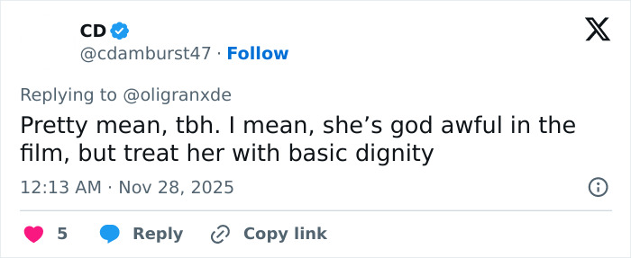 Tweet criticizing Wicked cast after viral selfie excludes Marissa Bode, sparking debate on disability inclusion.