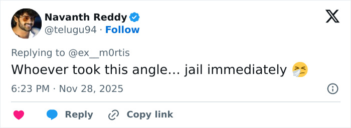 Twitter reply by Navanth Reddy criticizing a viral Wicked cast selfie sparking debate on disability inclusion.