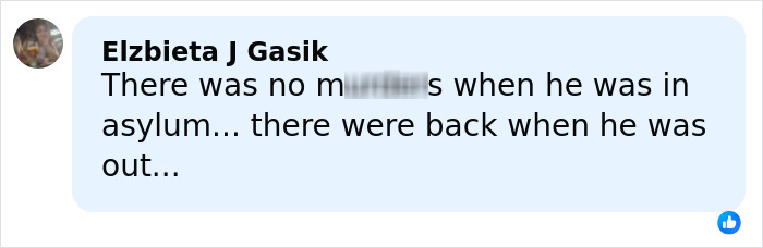 Comment about asylum stay in discussion on Jack The Ripper's real identity and recent DNA breakthrough dividing the internet.
