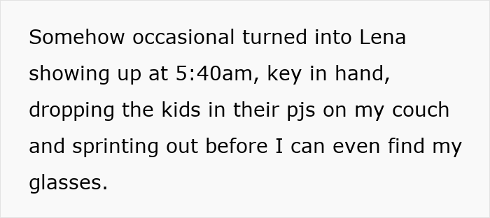 Mom expects sister as free babysitter 24/7 but faces a reality check with a $312 childcare bill. Mom expects sister as free babysitter 24/7 but faces a reality check with a $312 childcare bill.