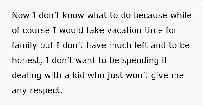 Alt text: Text message about refusing to babysit badly behaved nephew while family member is in hospital and called selfish cow Alt text: Text message about refusing to babysit badly behaved nephew while family member is in hospital and called selfish cow