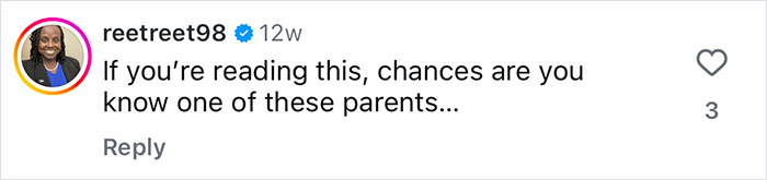 Instagram comment from user reetreet98 discussing Gen-Z workers relying on parents to handle work conflicts.