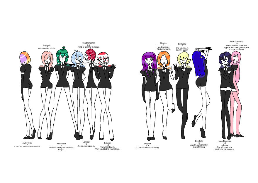 Official Hnk Redraw Of My Ocs!
