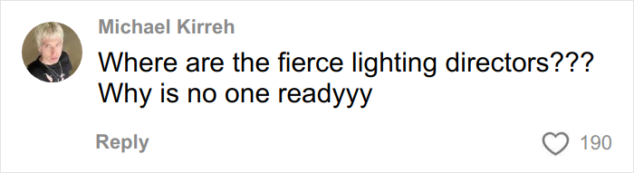 Comment by Michael Kirreh questioning the lack of strong lighting in modern movies discussing millennial gray visuals.