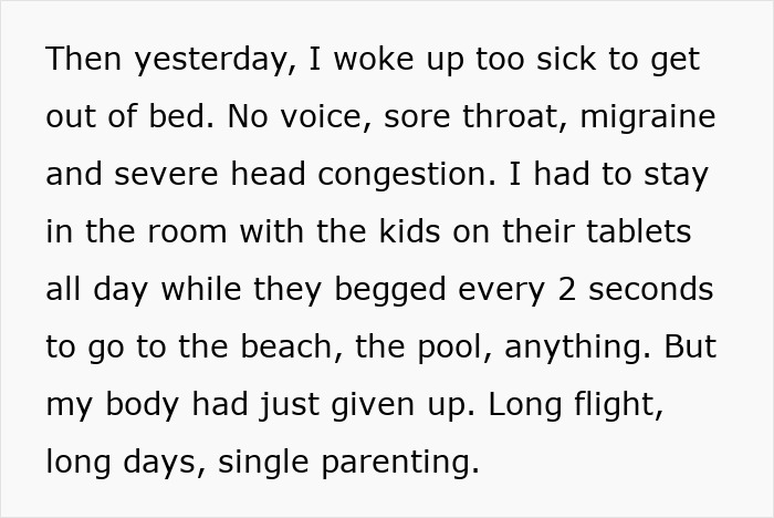 Text describing a man prioritizing work so much he pretends not to have a family while his wife wants to stay. Text describing a man prioritizing work so much he pretends not to have a family while his wife wants to stay.