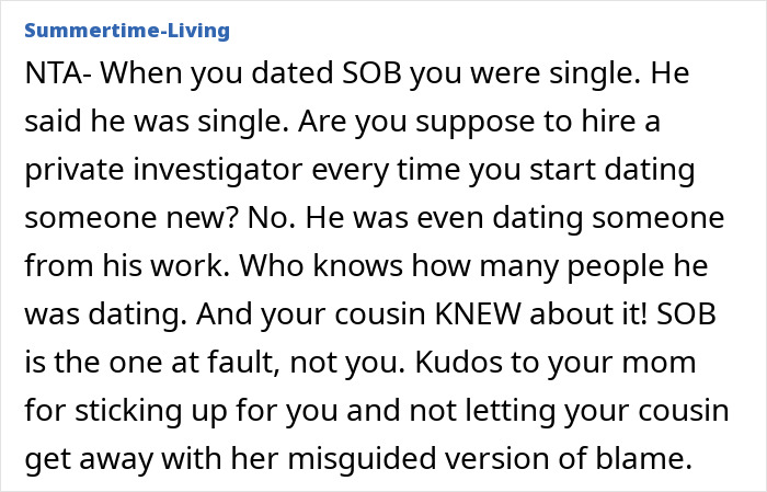 &ldquo;Ready For Some Family Drama? AITA For Telling My Cousin The Truth About Her Husband?&rdquo;