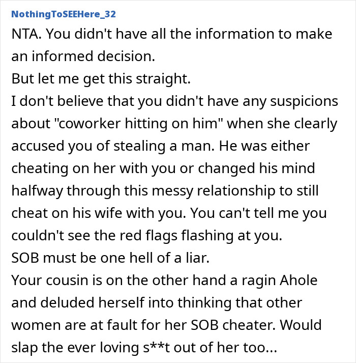 &ldquo;Ready For Some Family Drama? AITA For Telling My Cousin The Truth About Her Husband?&rdquo;