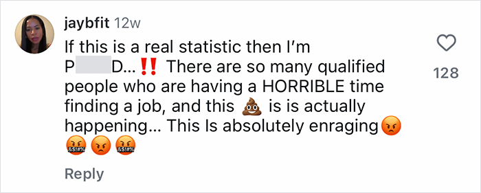 Social media comment expressing frustration about Gen-Z workers relying on mom to fight workplace battles.