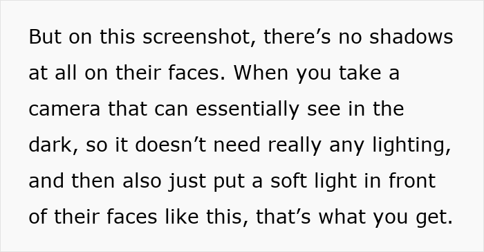Screenshot showing an explanation of lighting issues in modern movies contributing to millennial gray and an ugly look.