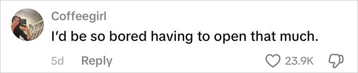 Screenshot of a social media comment reacting to a mom going viral for an insane amount of gifts for her kids.