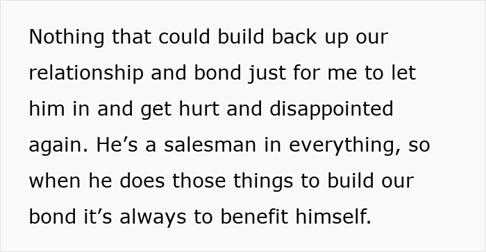 Text excerpt about a man prioritizing work and pretending to not have a family while his wife wants to stay. Text excerpt about a man prioritizing work and pretending to not have a family while his wife wants to stay.