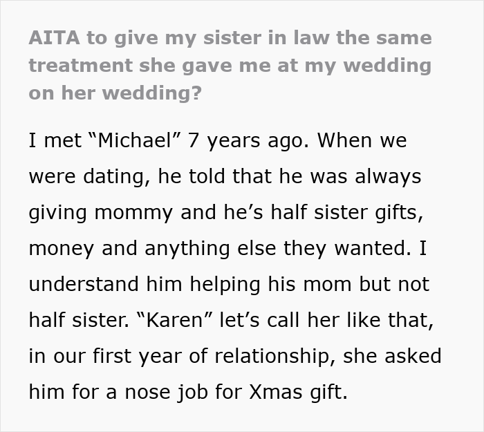 Woman gives brother a papaya as birthday gift, calling him cheap for not paying her bills, holding fruit in hand.