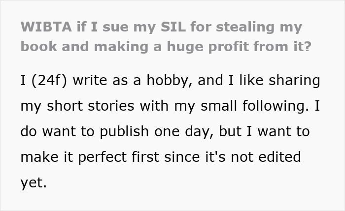 &ldquo;I Was Not Bluffing&rdquo;: Woman Steals SIL&rsquo;s Book And Publishes It, Ends Up Losing Every Cent She Made