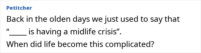 Text post from user Petitcher reflecting on the complexity of life and mentioning emotional age regression.